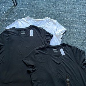 NWT Bundle of Banana Republic Timeless Tee (3 T-Shirts)
